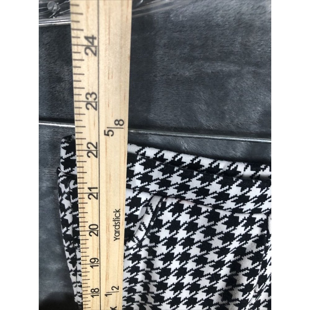 Old Navy Girls Black And White Dog Tooth Stretch Pants Size 5 Toddler - Picture 2 of 7